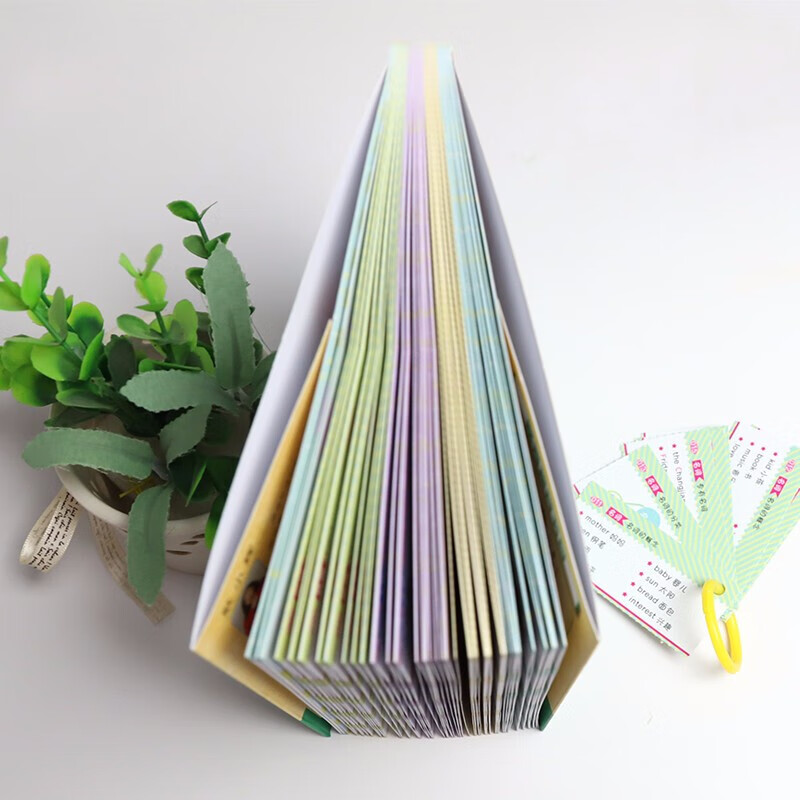 小学英语魔法撕撕书单词 昂秀英语耿小辉 小学英语单词卡片少儿英语入门 幼儿英语启蒙教材零基础入门