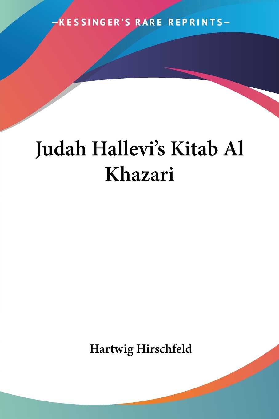 预售 按需印刷 judah hallevi s kitab al khazari