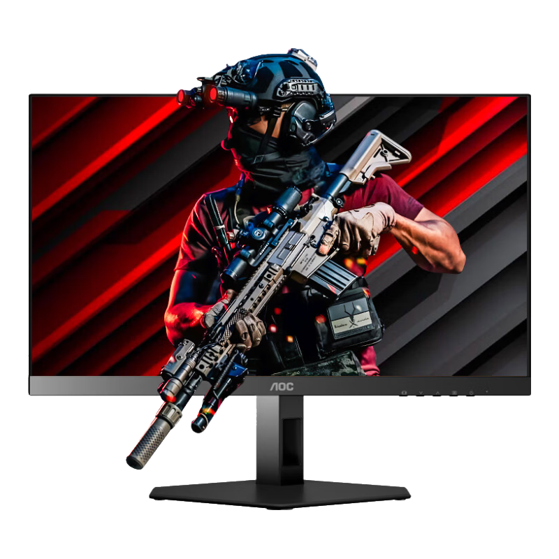 AOC 23.8Ӣ 2K FastIPS 180Hz 1ms HDR 10Bit Уɫ  Ϸ羺ʾ ˹ Q24G4E