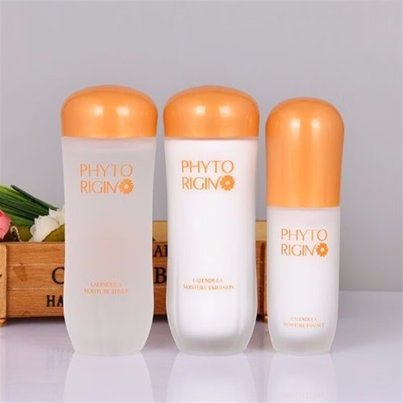 研春堂 anchuyt芙蕊珍金盏花润肤套装水乳精华 红色