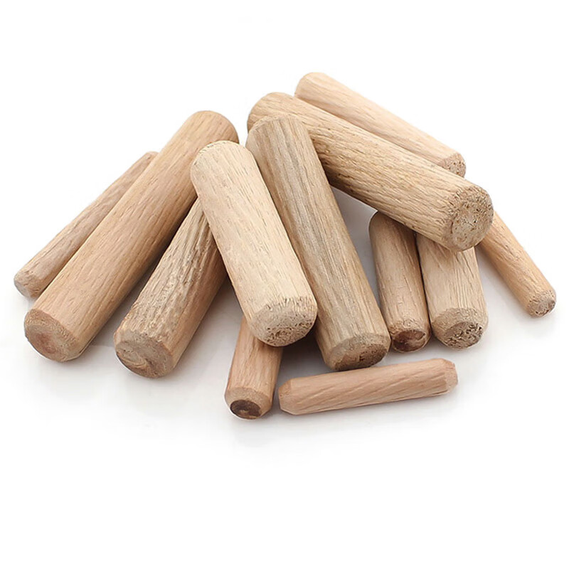 威旺圆木肖木塞木榫棒斜纹木钉楔子木栓家具连接件沙盘手工制作木棍子