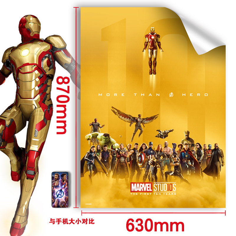 漫威电影宇宙十周年海报集