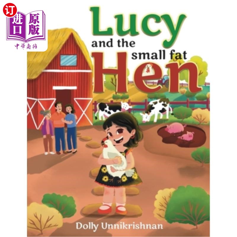 海外直订lucy and the small fat hen 露西和小肥母鸡