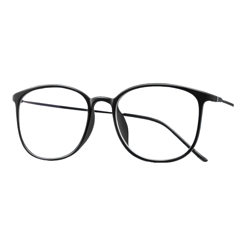 Gameking防藍(lán)光眼鏡防輻射男女超輕鈦架平光近視眼鏡架配度數(shù) 8002黑