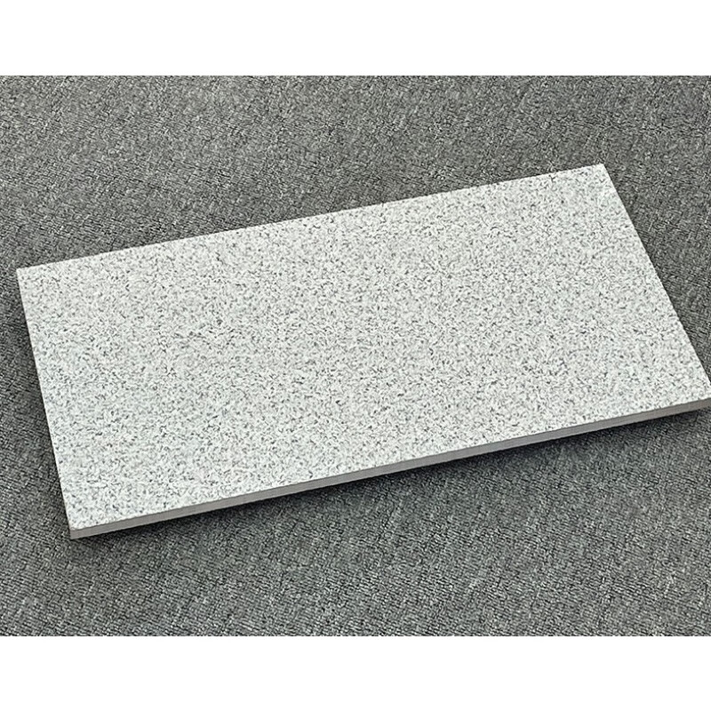 广场地砖18mm厚户外砖仿石纹pc砖景区防滑花 300x600-芝麻白15mm厚