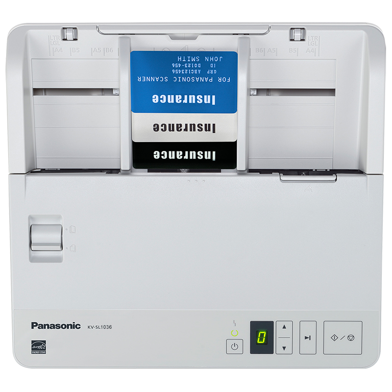 松下 Panasonic KV-SL1036 高速双面自动馈纸式 彩色文档扫描仪 35ppm
