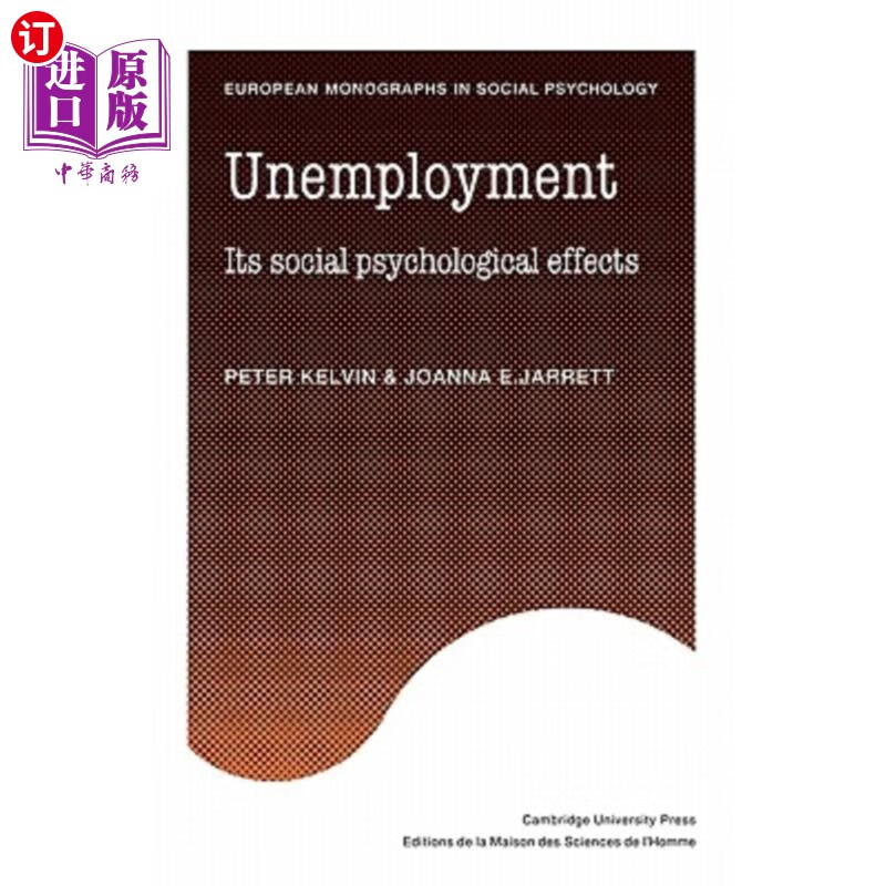 海外直订unemployment 失业