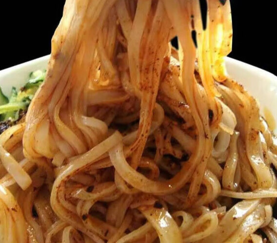 新食道米皮陕西凉皮真空汉中面皮舌尖美食皮米皮 5袋