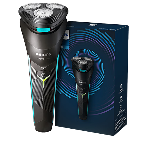 Plus:飞利浦（PHILIPS）电动剃须刀经典1系 小旋风刮胡刀 