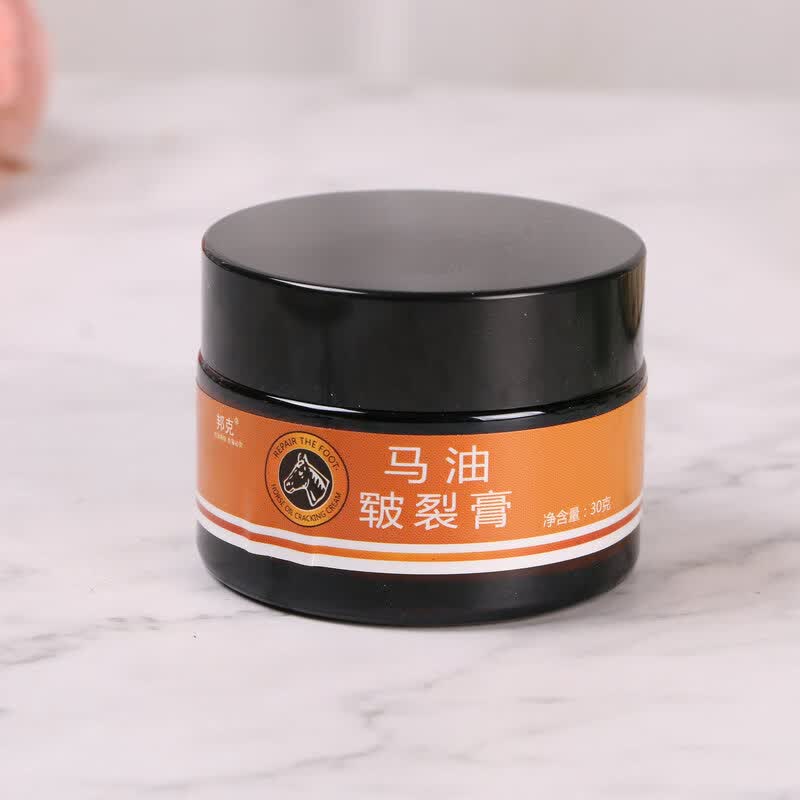 邦克马油清足膏皲裂膏手足修护霜护足膏滋润保湿外用护理30ml 马油