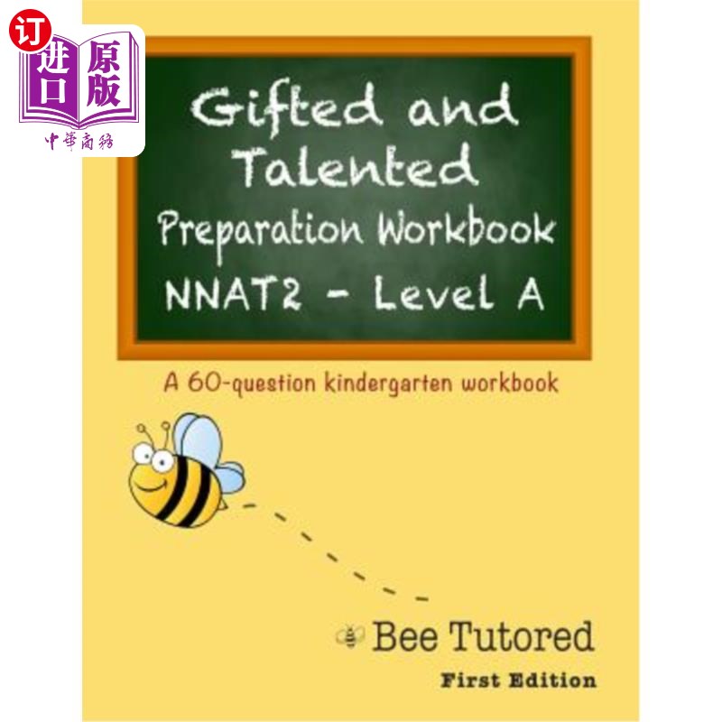 海外直订gifted and talented: preparation workbook 天才:准备工作