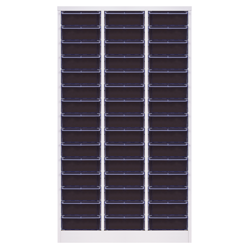 钱柜 A4文件柜 铁皮柜办公柜子矮柜资料柜铁柜办公抽屉柜 45抽