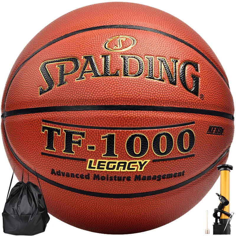 斯伯丁(spalding)篮球tf-1000传奇pu高科技吸汗防滑室内蓝球 7号 74