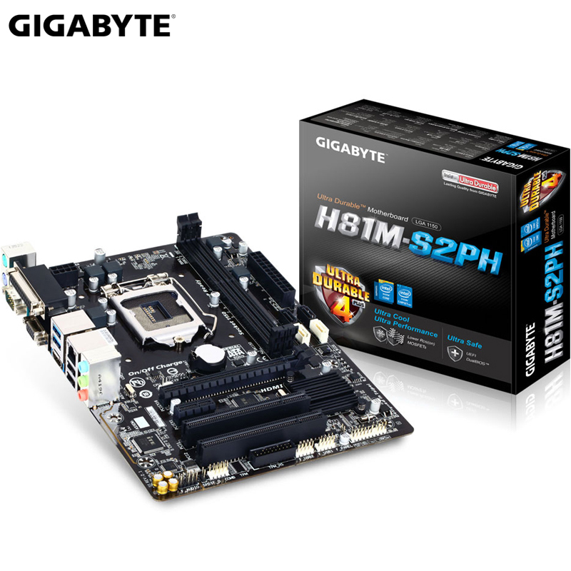 技嘉h81m-ds2台式电脑,技嘉h81m-ds2 技嘉(gigabyte h81m-s1 主板 台式机电脑主板 ddr3 支持4代u lga1150