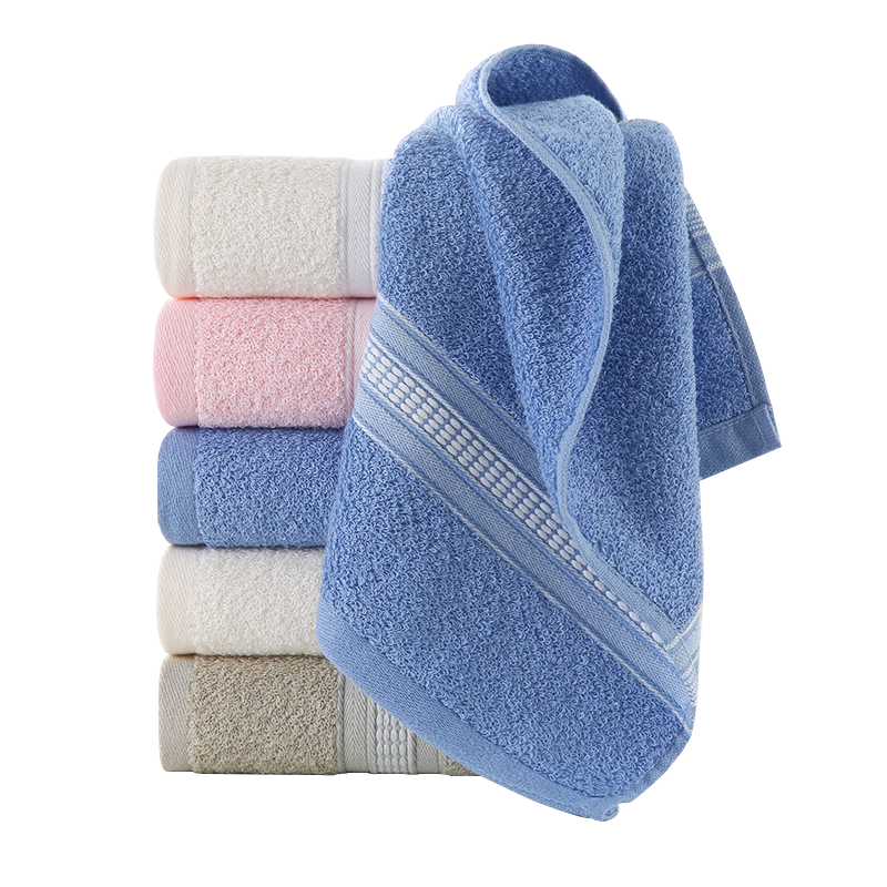 百亿补贴：金号毛巾 柔软强吸水洗脸巾居家A类纯棉毛巾 2条装 蓝色/红色 17.91元(含国补)