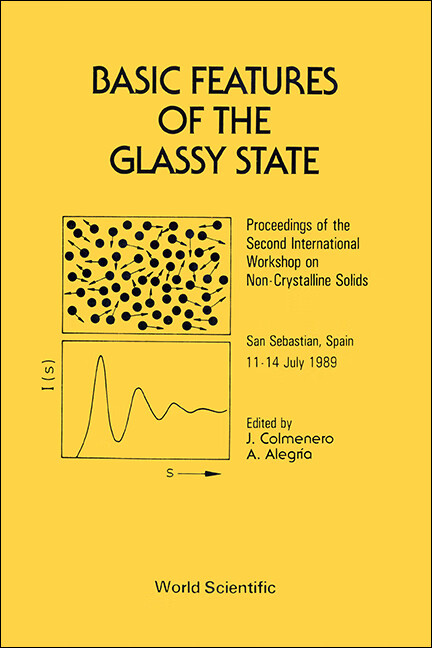 预订 basic features of the glassy state - proceedings of the