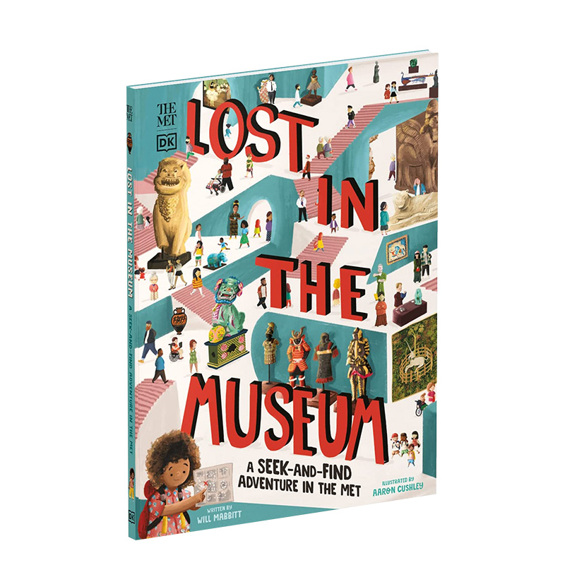 【现货】迷失在大都会艺术博物馆the met lost in the museum 4-8岁