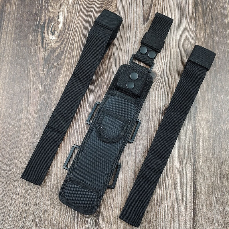 迷彩捕鲸叉刀具绑腿套高质量多功能尼龙k鞘一体龙标 战术尼龙套送柄