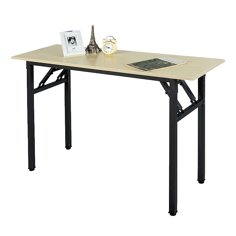 锡田 办公家具 折叠桌简约电脑办公桌拼接会议桌椅组合折叠长条培训桌  椅子1把(可折叠)