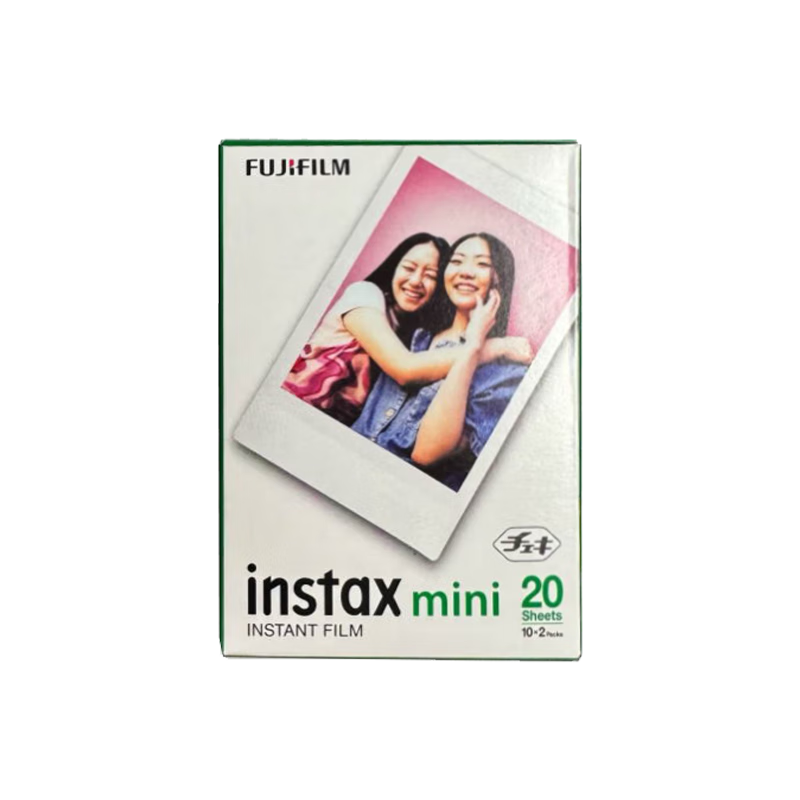 富士（FUJIFILM）instax mini白边相纸 适用于mini8/9/11/12/25/70/40/90/evo等通用迷你相纸 白边相纸20张