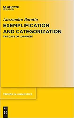 预订exemplification and categorization: the case of