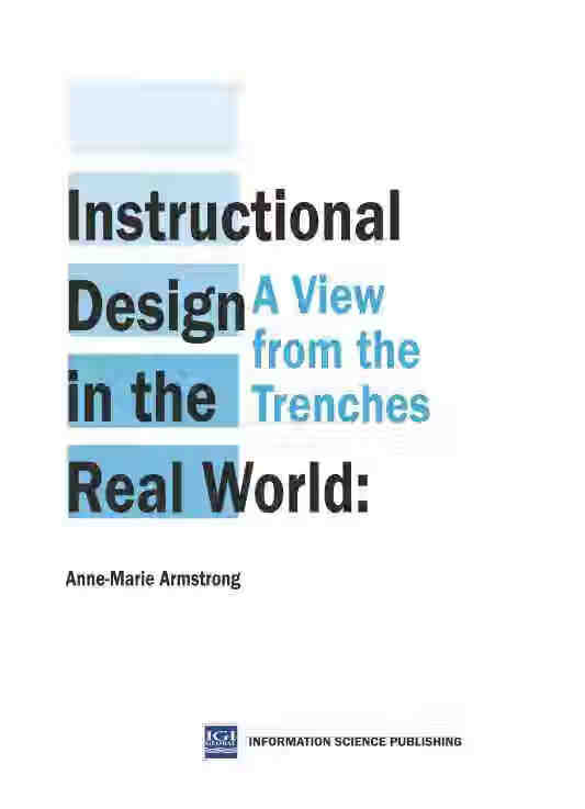 【预订按需打印3周达】 instructional design in the real world