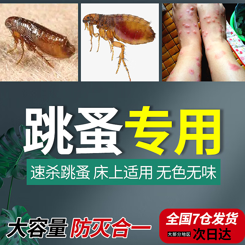比特芬【床上适用】跳蚤专用杀虫剂灭除跳蚤药床上喷雾家用臭虫跳骚药