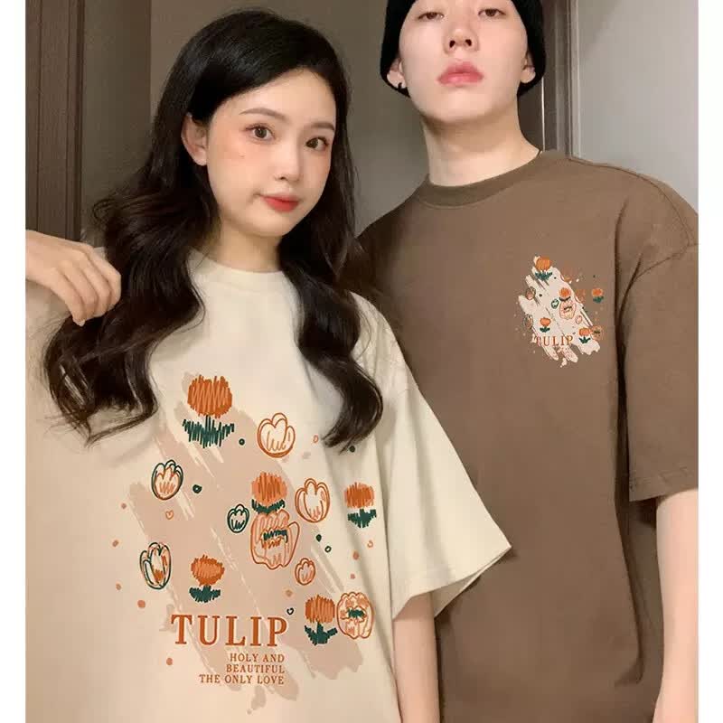 MDlila情侣装夏季短袖t恤男纯棉一男一女圆领短袖ins潮流小众男装半袖怎么样,好用不?