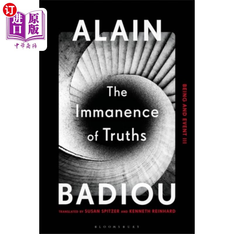 海外直订Immanence of Truths 真理的内在性