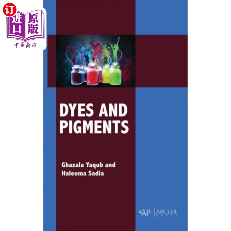 海外直订dyes and pigments 染料和颜料