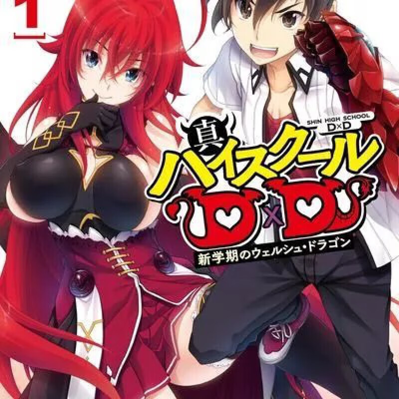 全新现货高清版现货未删减轻小说1-4/真恶魔高校dxd高清纸质 d高清