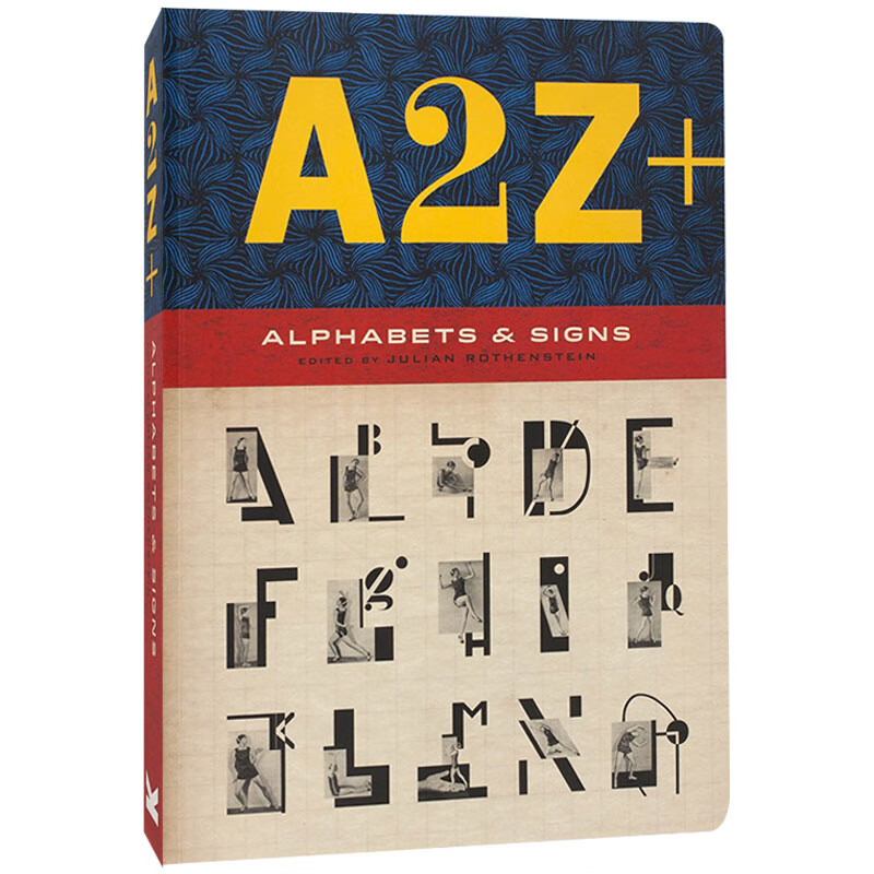 预订英文原版 a2z  字母a至z  字体设计 字体历史 字体设计大全 字体