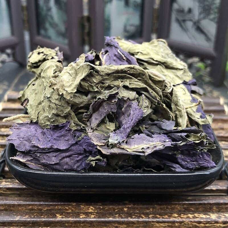 尧虎 紫苏叶500克装苏叶干品晒干品精选干苏子叶苏叶赤苏紫苏皱苏尖