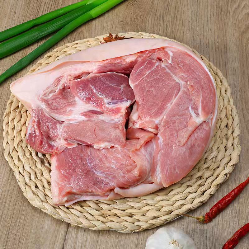 农家散养土猪肉带皮前腿肉五花肉生鲜 罗莫利得 2斤新鲜土猪肉 正宗