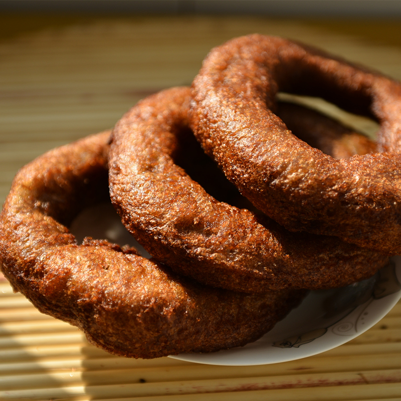 虎钢馋荞圈圈荞面杂粮定西特产油炸圈圈速食早餐糕点手工荞面下午茶
