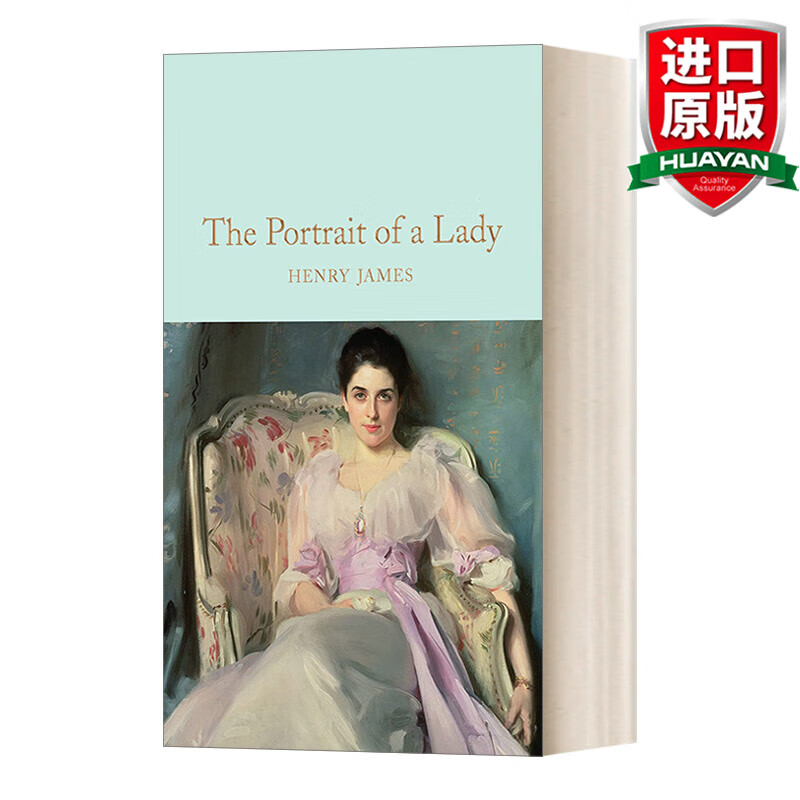 英文原版 the portrait of a lady 一位女士的画像 精装麦克米伦收藏