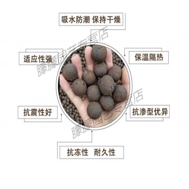 陶粒1立方米工程建筑轻质环保回填卫生间垫底下沉式厕所填充 湖南省1