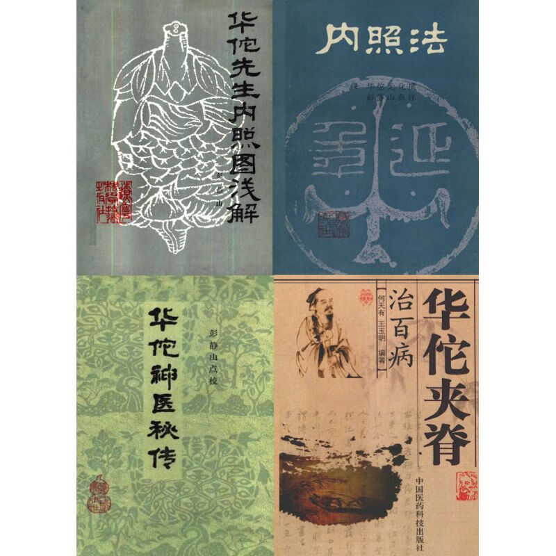 《华佗夹脊治百病《内照法《华佗神医秘传《华佗先生内照图浅解》