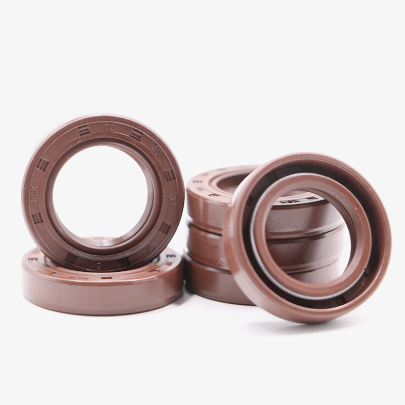 ksk氟橡胶骨架油封tc系列耐高温腐蚀骨架油封密封圈 tc25*35*7(氟胶