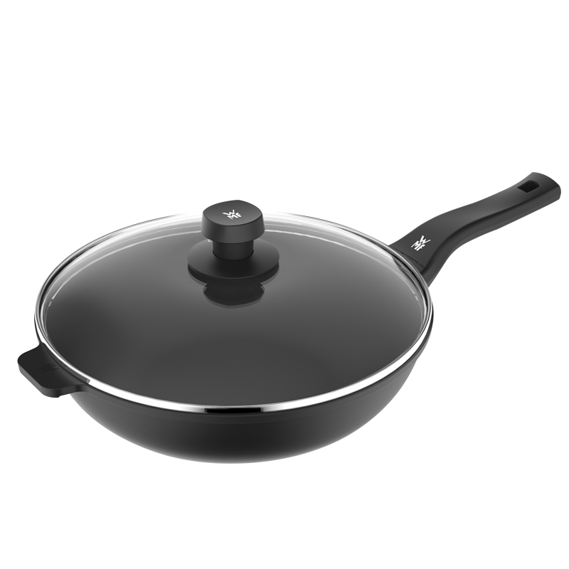 德国wmf至尊系列不粘煎炒锅28cm家用少油烟平底炒菜锅电磁炉煤气灶