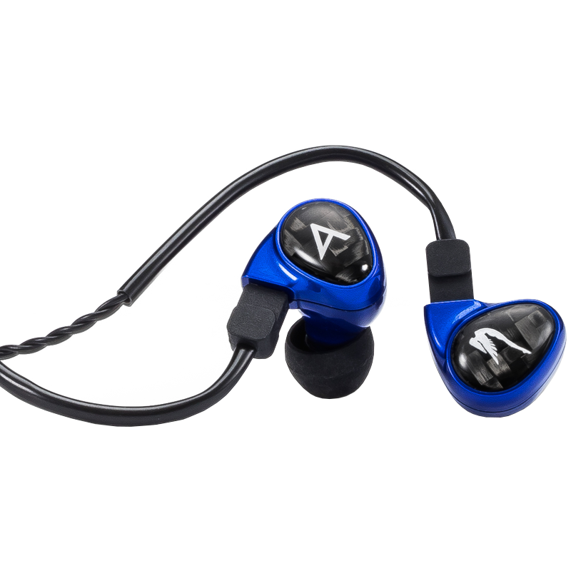 艾利和（Iriver）Astell&Kern Billie Jean 2单元动铁耳机 入耳式耳塞耳机 HIFI音乐耳机 蓝色