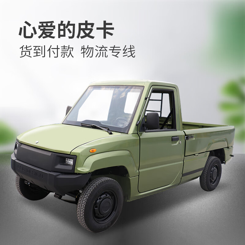 拉货单排农用爬坡载重王新款2019新能源电动四轮车成人电动汽车皮卡