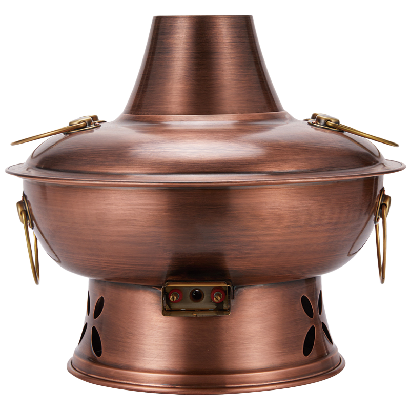 ¡˳ͭ�� ͭ�������ͭ��̿���ò��ľ̼������üӺ��ϱ�������ͭ����� 10-12��ԧ������Ӻ��ˮ�� 38cm 877Ԫ