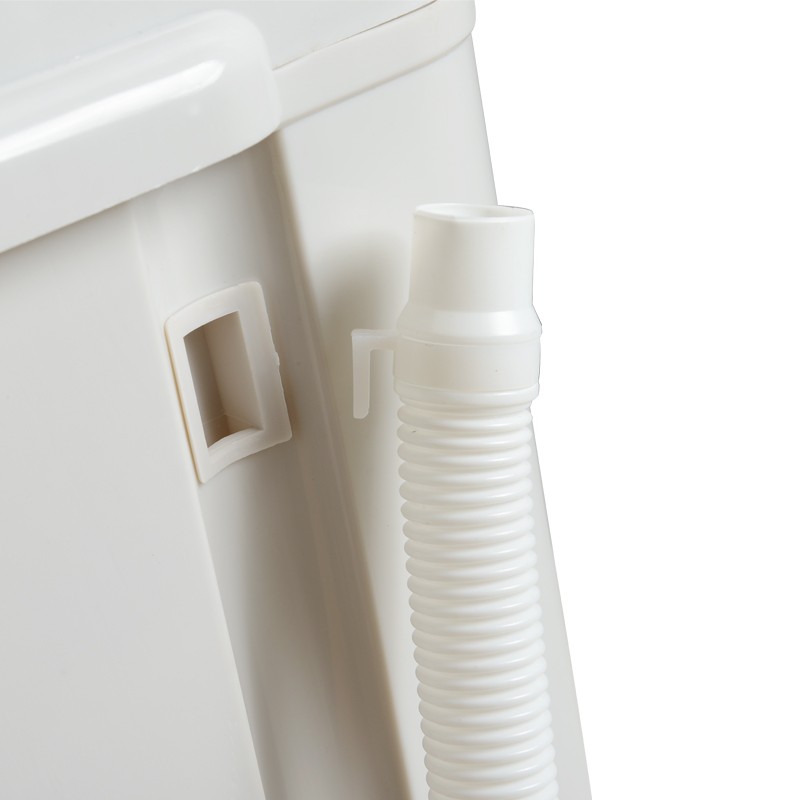 永生脱水机 家用大容量不锈钢甩干机甩干桶 小型宿舍公寓出租房单脱水甩干迷你脱水桶 全塑桶5kg【T50-31】