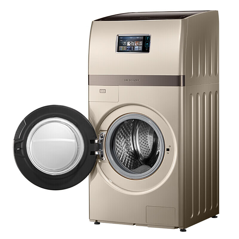 比佛利(beverly)小天鹅出品洗衣机全自动复式洗烘一体机 波轮滚筒15