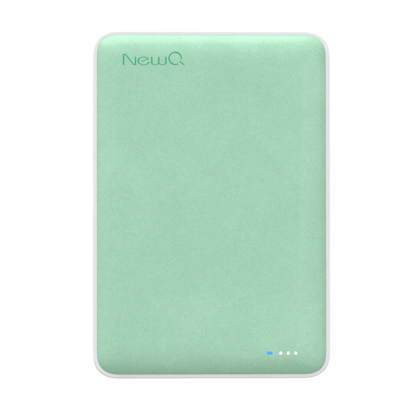 NEWQH3移动硬盘：荷叶绿造型，高性能稳定，价格合理！