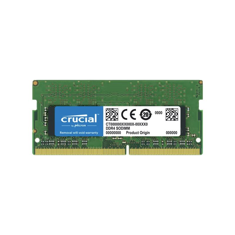 Crucial英睿达 8GB DDR4 3200频率 笔记本内存条 美光（原镁光）原厂颗粒 AI电脑配件