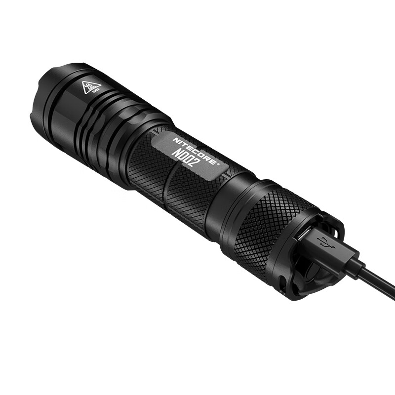 nitecore奈特科尔 nd02 2700流明 户外强光手电usb充电金属便携式手