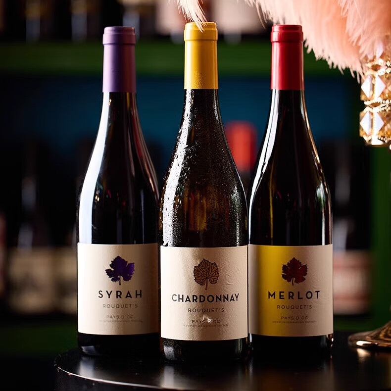 PUNI法国红酒原装进口IGP奥克产区罗格梅洛酒庄干红葡萄酒750ml 罗格梅洛干红葡萄酒6瓶