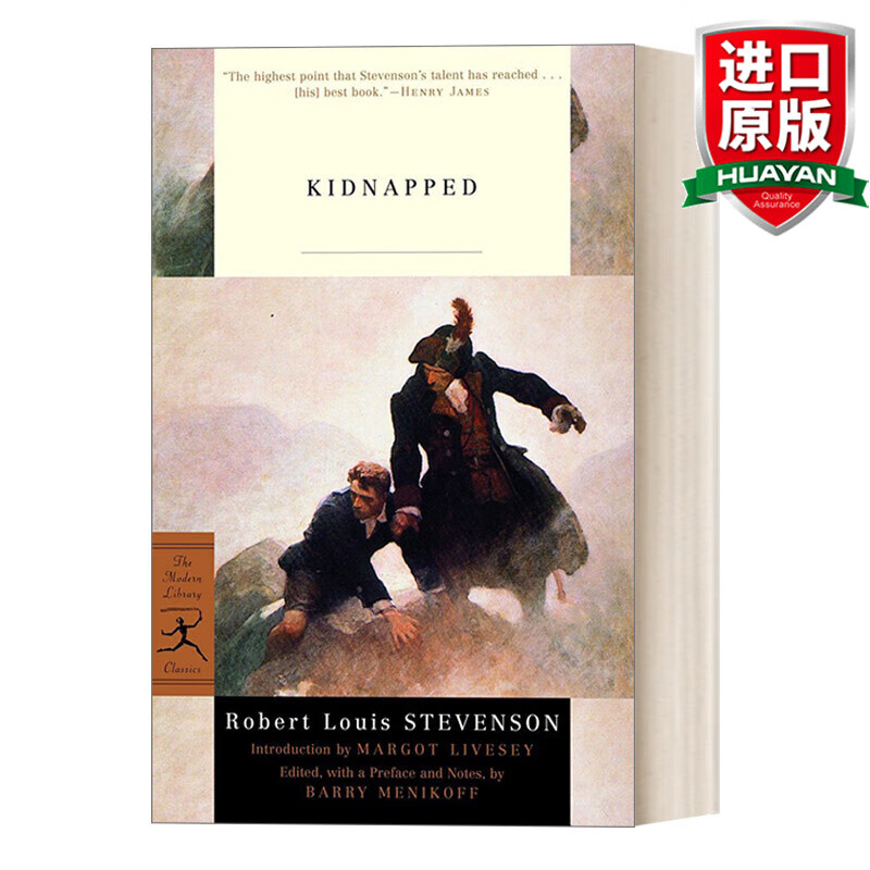 英文原版 诱拐 robert louis stevenson罗伯特·路易斯·史蒂文森 兰